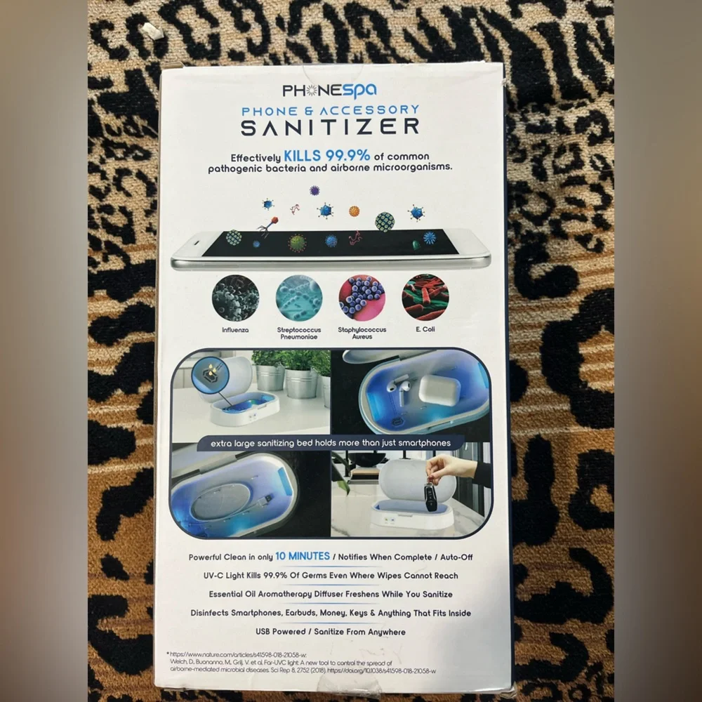 Phone Sanitizer with Wireless Charging
